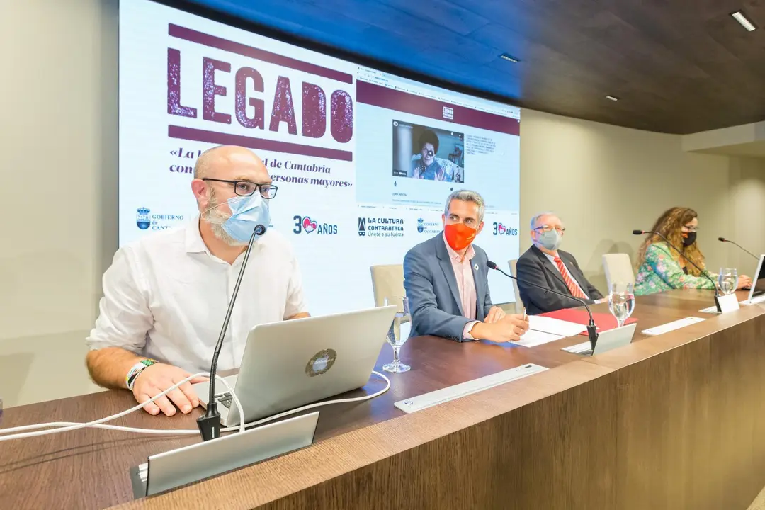12:00 horas. Palacio de Festivales de Cantabria. El vicepresidente y consejero de Universidades, Igualdad, Cultura y Deporte, Pablo Zuloaga, presenta el proyecto &lsquo;Legado&rsquo;. 22 de junio de 2021 &copy; Ra&uacute;l Lucio