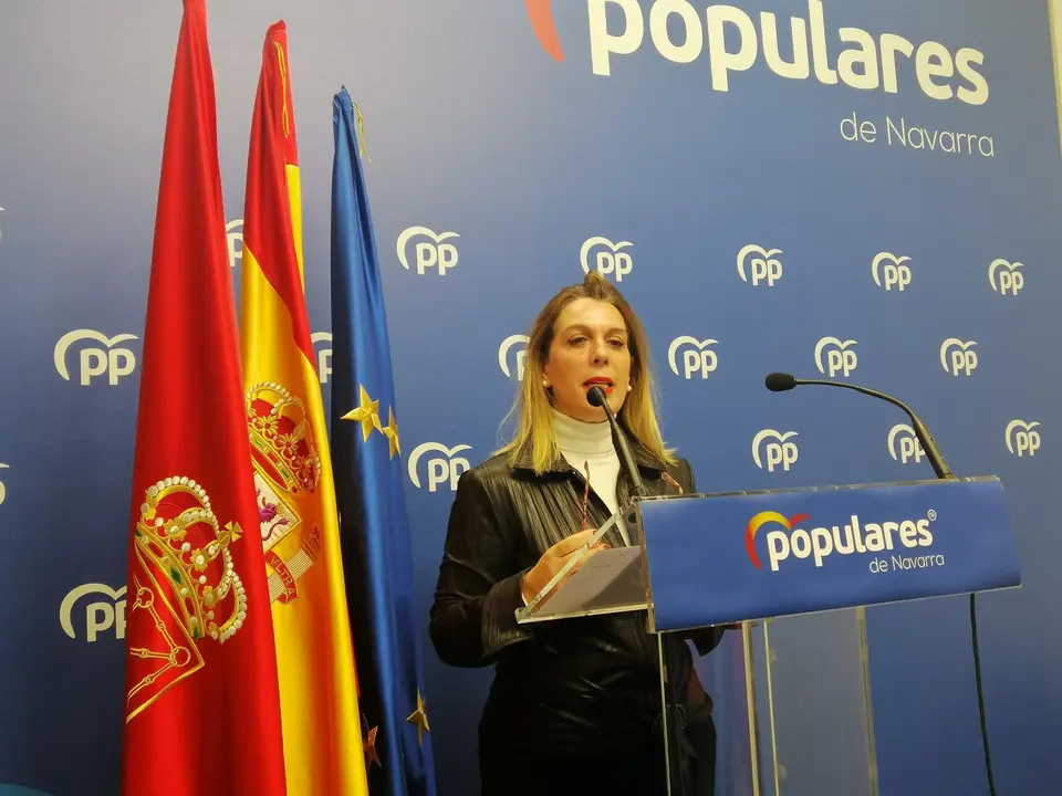 Archivo - La senadora del PPN Amelia Salanueva