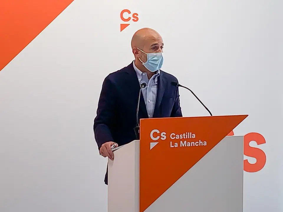 Archivo - El portavoz parlamentario de Cs, David Mu&ntilde;oz Zapata
