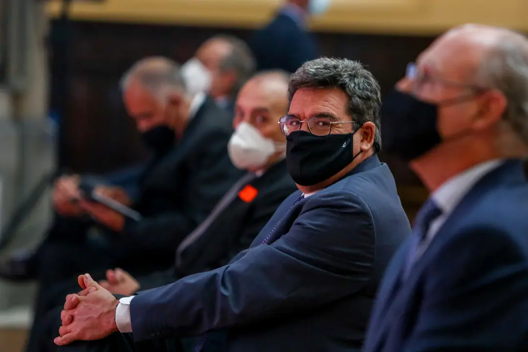El ministro de Inclusi&oacute;n, Seguridad Social y Migraciones, Jos&eacute; Luis Escriv&aacute;, participa en los actos del XV Aniversario de elEconomista, a 15 de junio de 2021, en el Palacio de la Bolsa, Madrid, (Espa&ntilde;a). elEconomista cumple 15 a&ntilde;os e inaugura los actos de