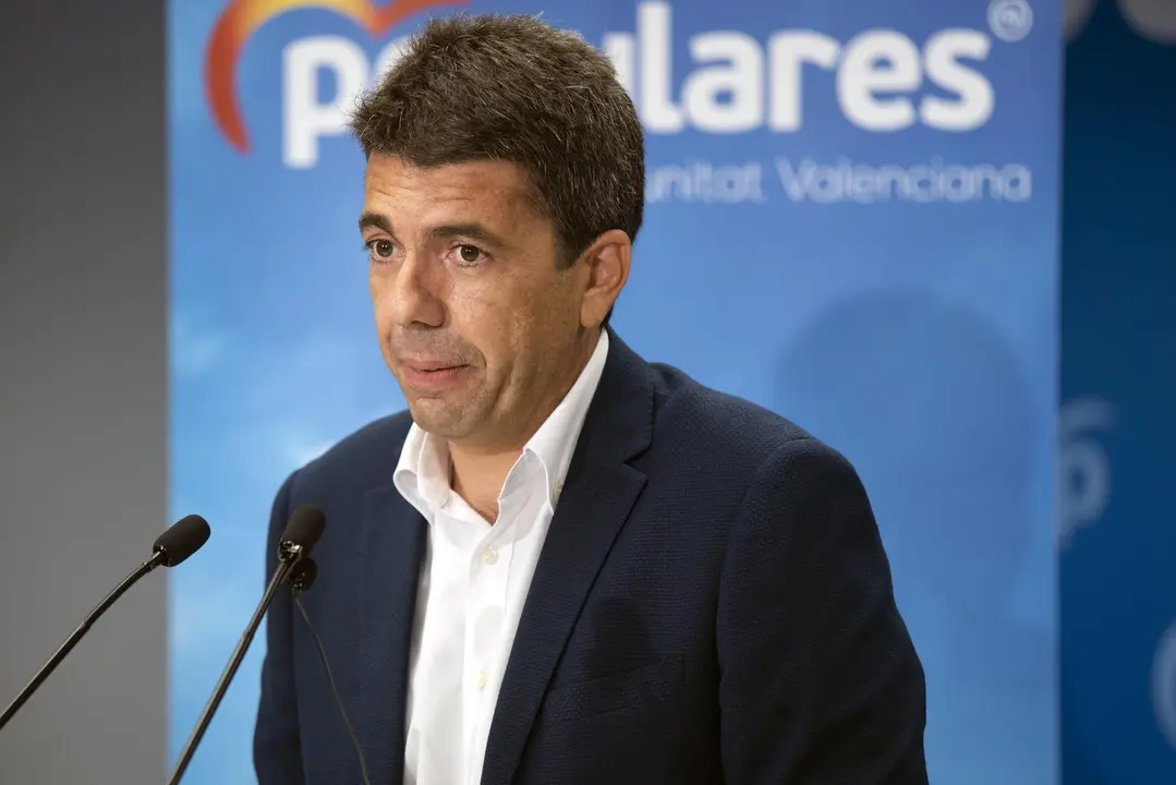 Archivo - El presidente de la Diputaci&oacute;n de Alicante, Carlos Maz&oacute;n, en una imagen de archivo