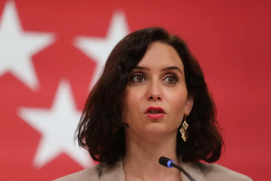 La presidenta de la Comunidad de Madrid, Isabel D&iacute;az Ayuso
