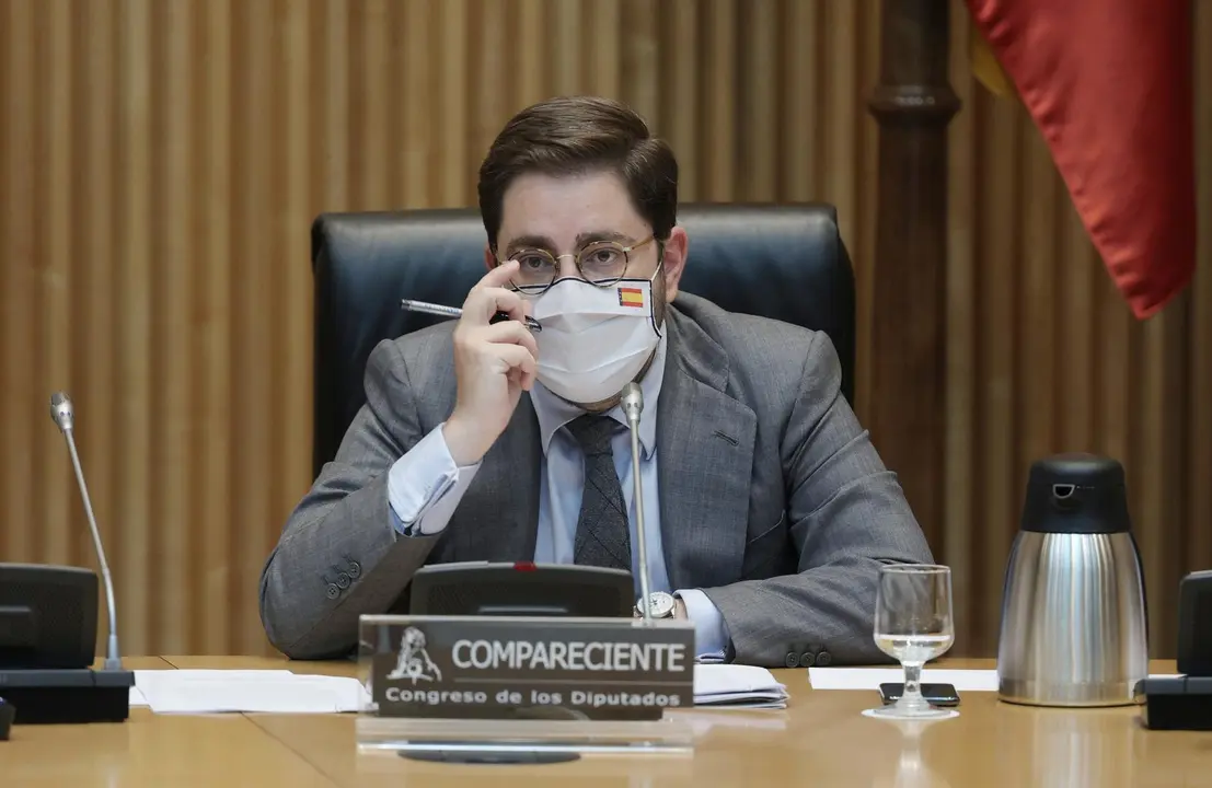 El secretario de Estado de la Espa&ntilde;a Global, Manuel Mu&ntilde;iz Villa, comparece en la Comisi&oacute;n de Asuntos Exteriores en el Congreso de los Diputados