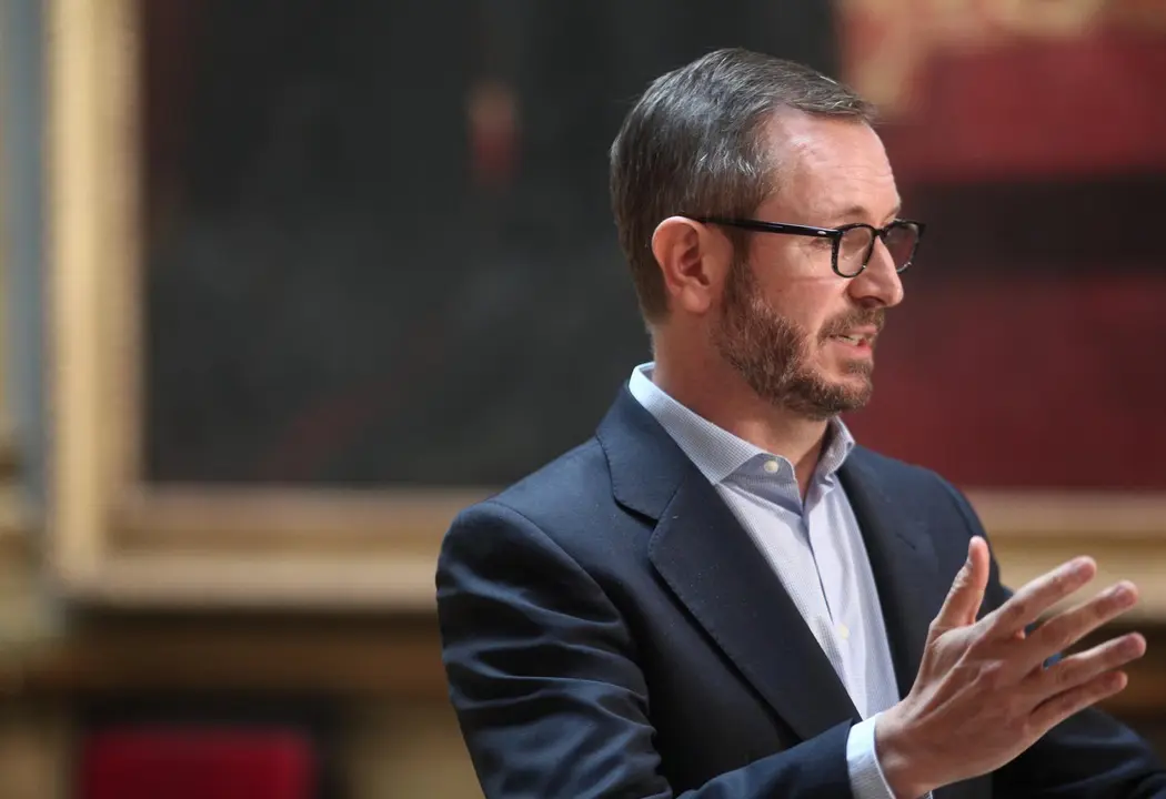 Archivo - El portavoz del Grupo Popular en el Senado, Javier Maroto, ofrece una rueda de prensa tras la Junta de Portavoces en la C&aacute;mara Alta, en el Sal&oacute;n de los Pasos Perdidos, en Madrid (Espa&ntilde;a) a 22 de septiembre de 2020.