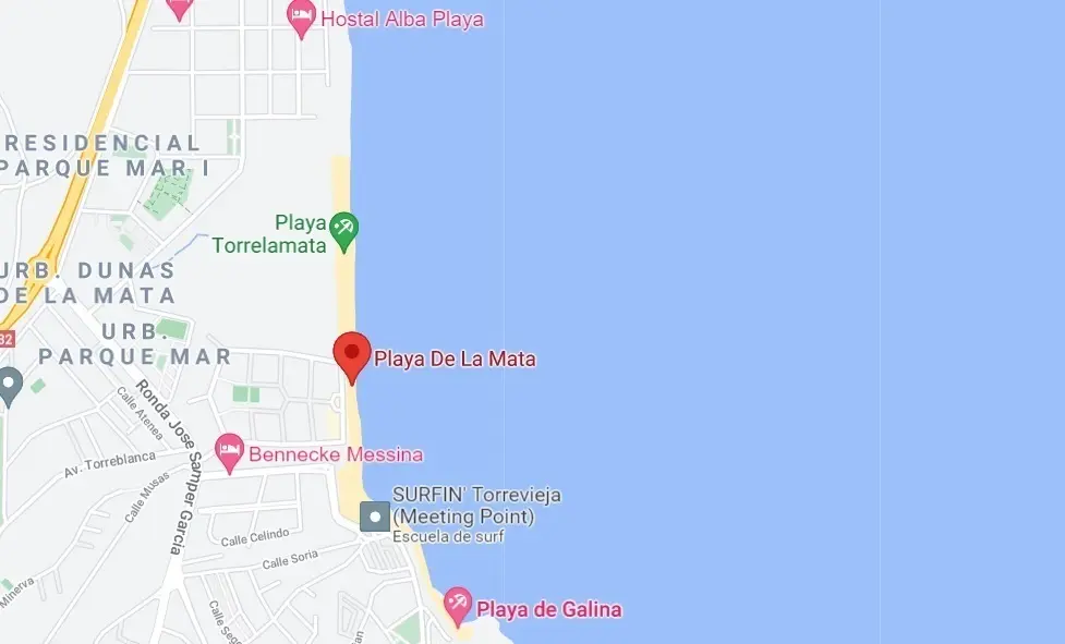 Playa de La Mata, Torrevieja