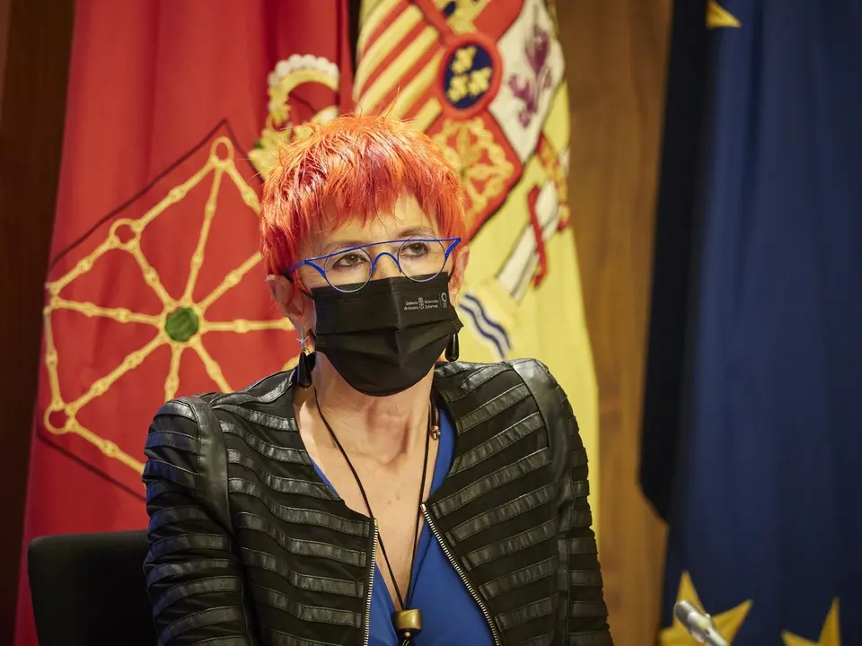 La consejera de Salud del Gobierno de Navarra, Santos Indur&aacute;in