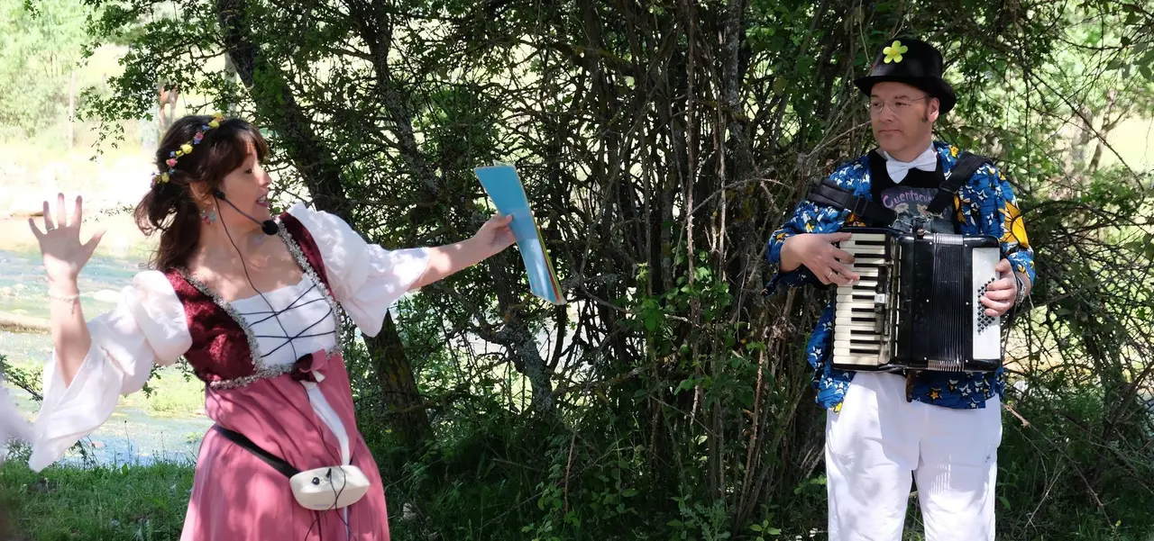 Ruta teatralizada en Valsa&iacute;n organizada por Parques Nacionales.