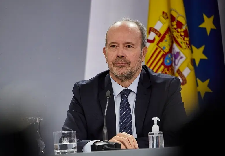 Archivo - El ministro de Justicia, Juan Carlos Campo