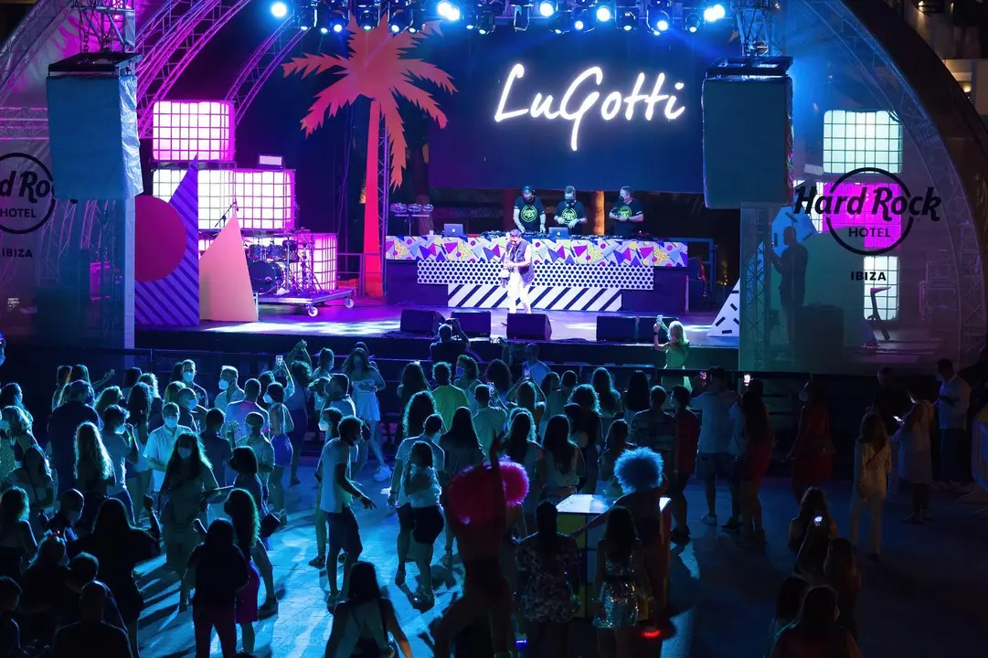 Prueba piloto de ocio nocturno en el Hard Rock Hotel. Ibiza