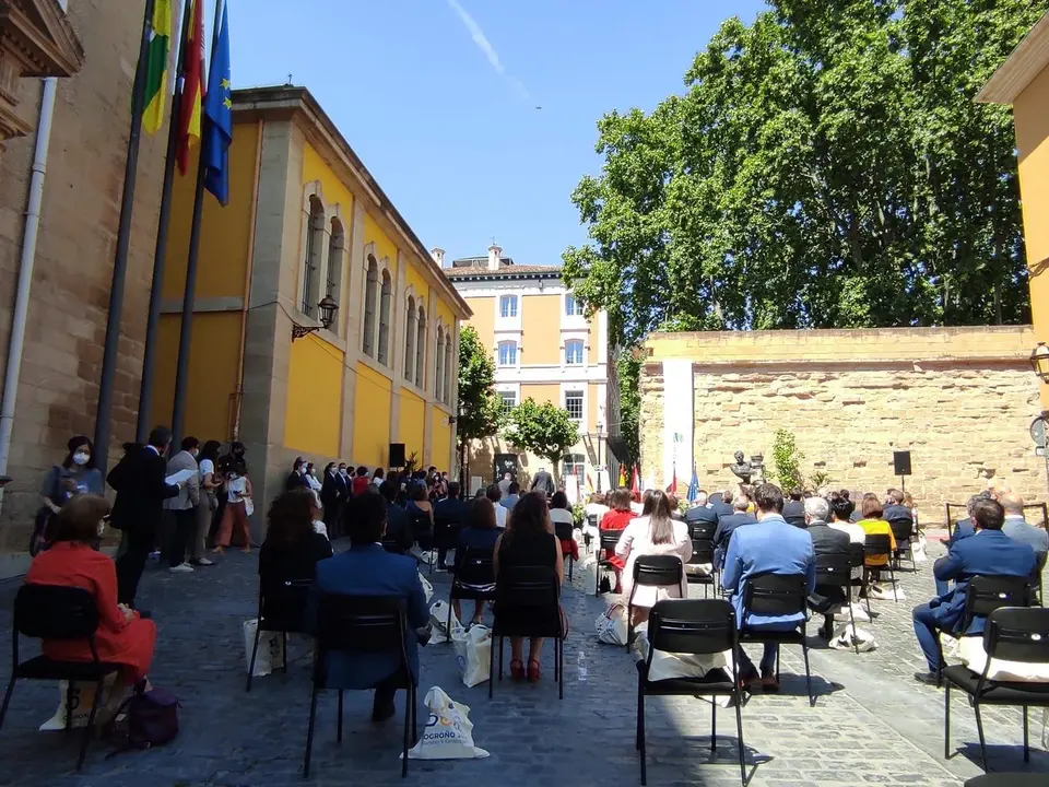 Acto en Logro&ntilde;o