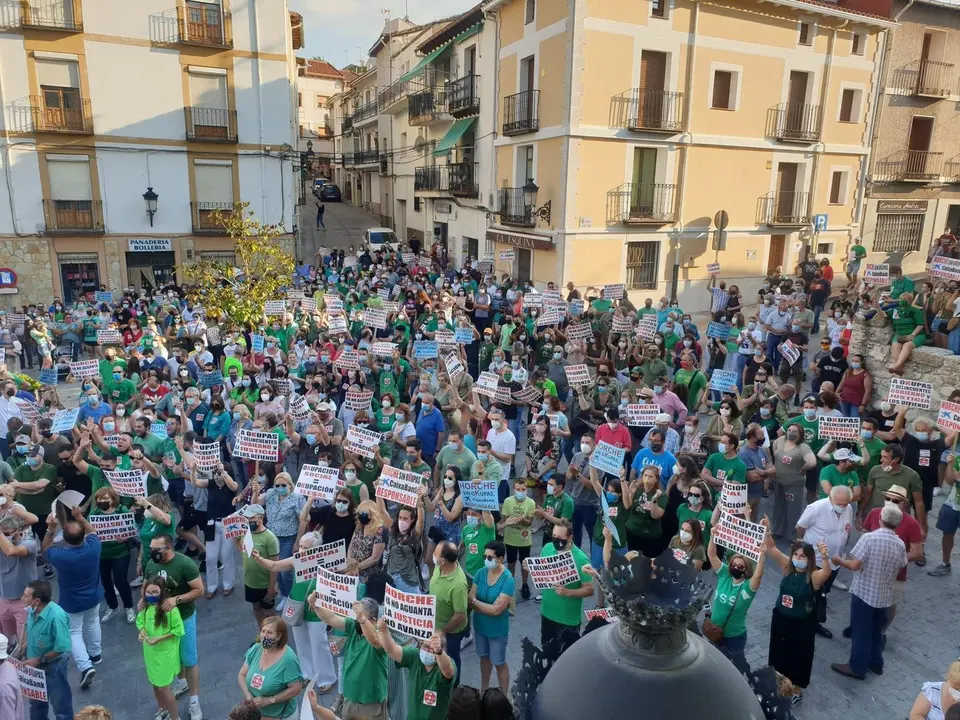 Manifestaci&oacute;n en Horche