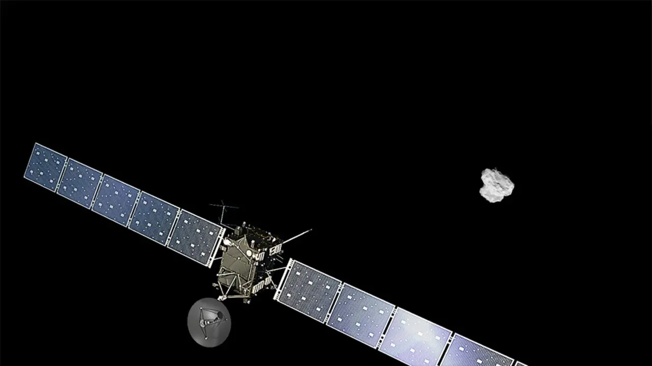 Nave Rosetta juto al cometa 67P/CG