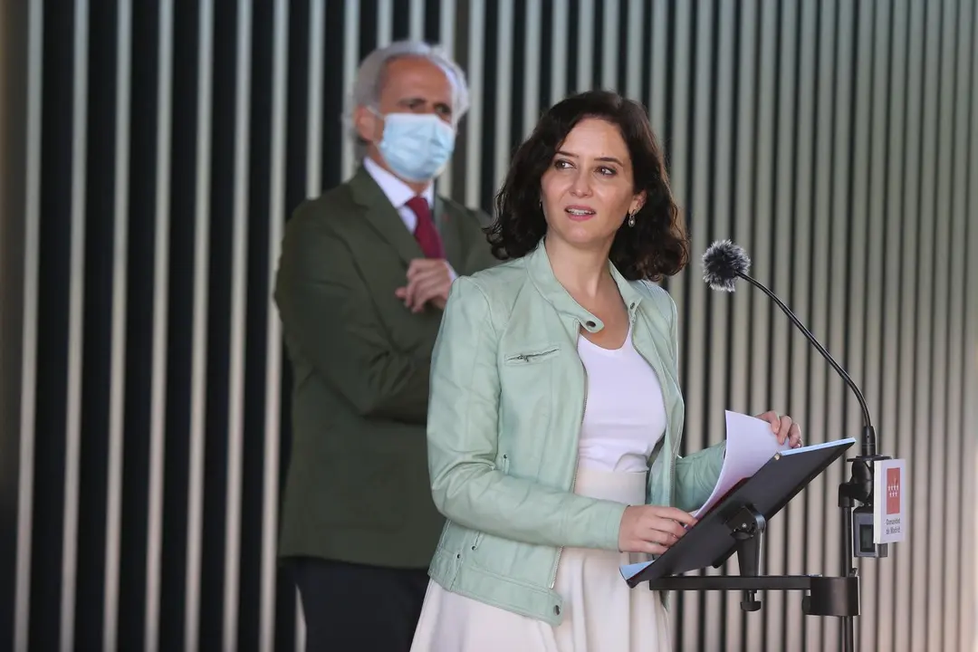 La presidenta de la Comunidad de Madrid, Isabel D&iacute;az Ayuso.