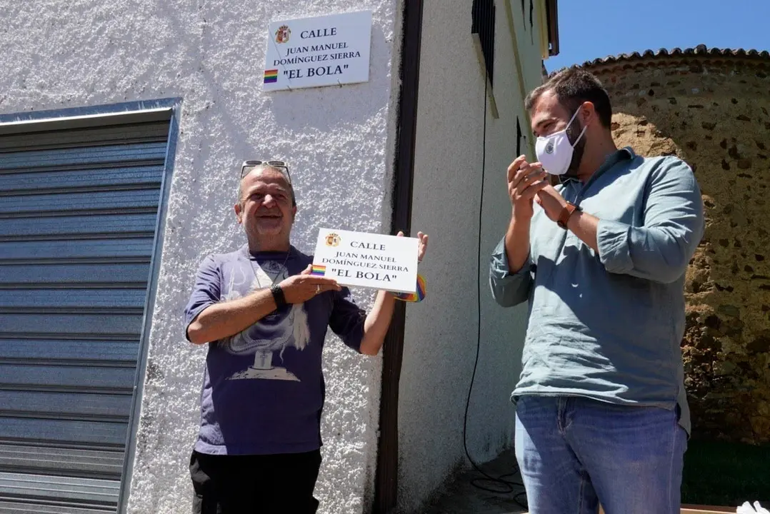 C&aacute;ceres reconoce la figura de 'El Bola' dando su nombre a una calle en el barrio de San Blas