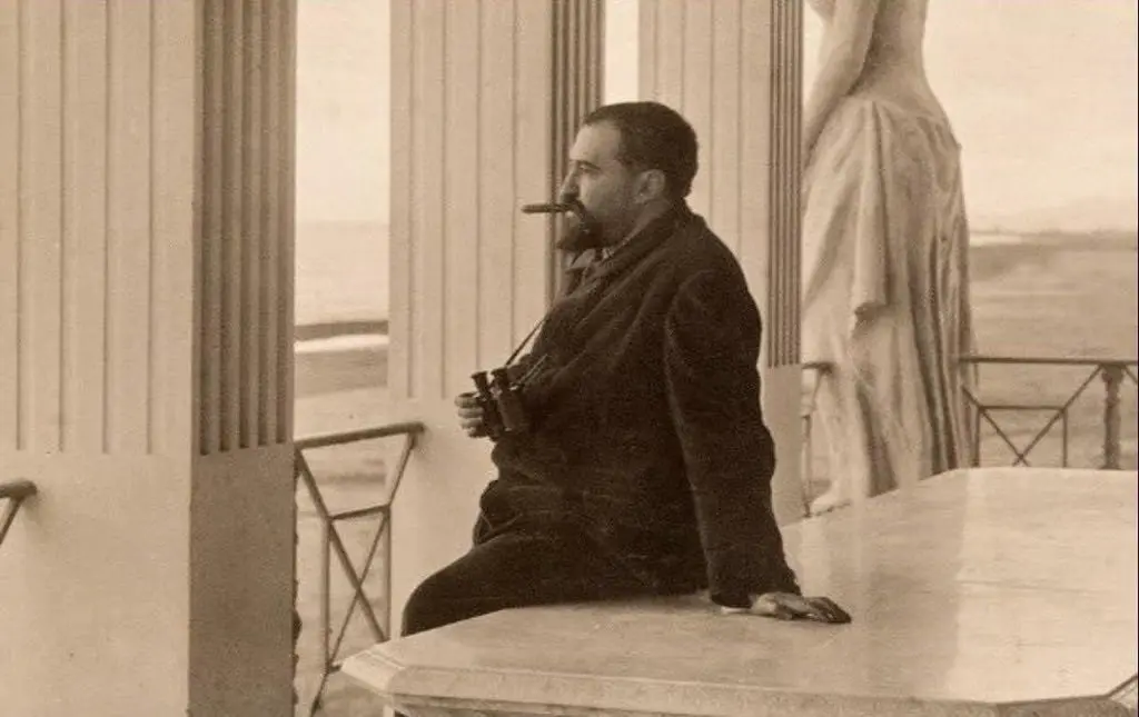 El escritor valenciano Vicente Blasco Ib&aacute;&ntilde;ez