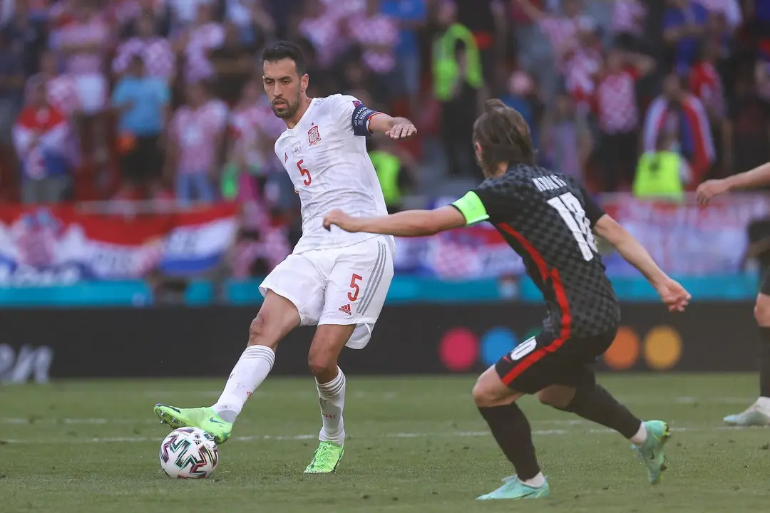 Partido de octavos de final de la Eurocopa entre la selecci&oacute;n de Espa&ntilde;a y la selecci&oacute;n de CroaciaSOLO USO EDITORIAL. SOLO DISPONIBLE PARA ILUSTRAR LA NOTICIA QUE ACOMPA&Ntilde;A. CR&Eacute;DITO OBLIGATORIOFoto RFEF