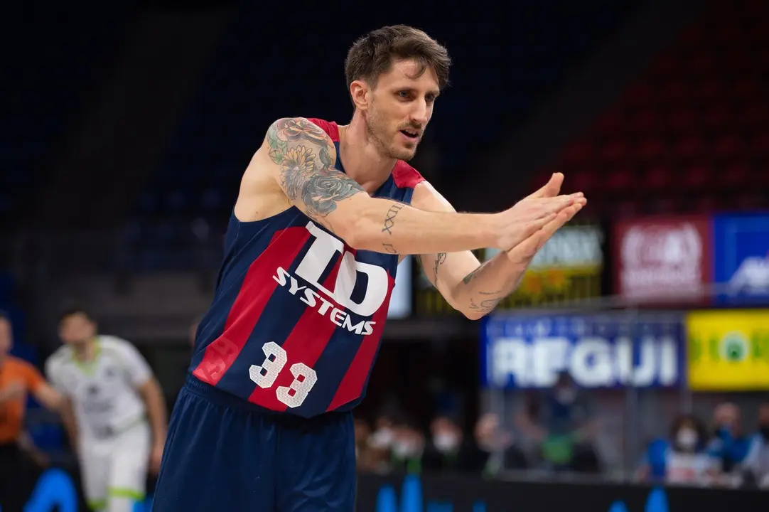Archivo - Achille Polonara (Baskonia)
