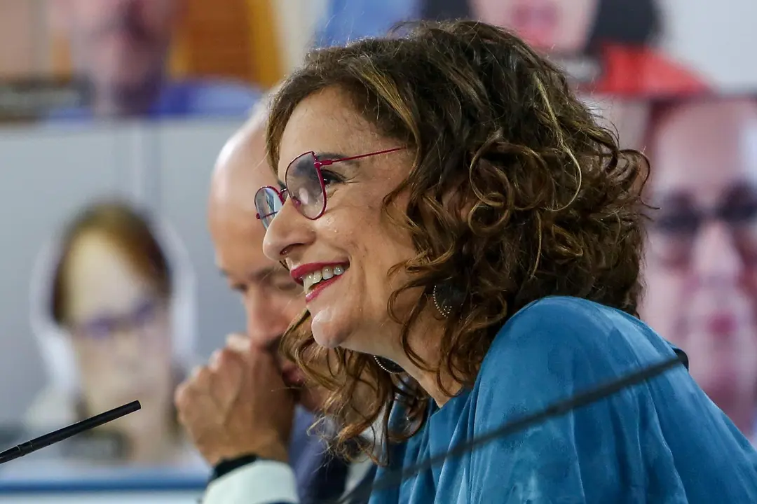La ministra Portavoz, Mar&iacute;a Jes&uacute;s Montero, comparece tras la reuni&oacute;n del Consejo de Ministros en Moncloa, a 29 de junio de 2021, en Madrid (Espa&ntilde;a). El Gobierno ha aprobado hoy en Consejo de Ministros el anteproyecto de ley para la igualdad real y efectiv