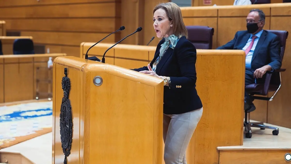 La senadora de Vox Yolanda Merelo