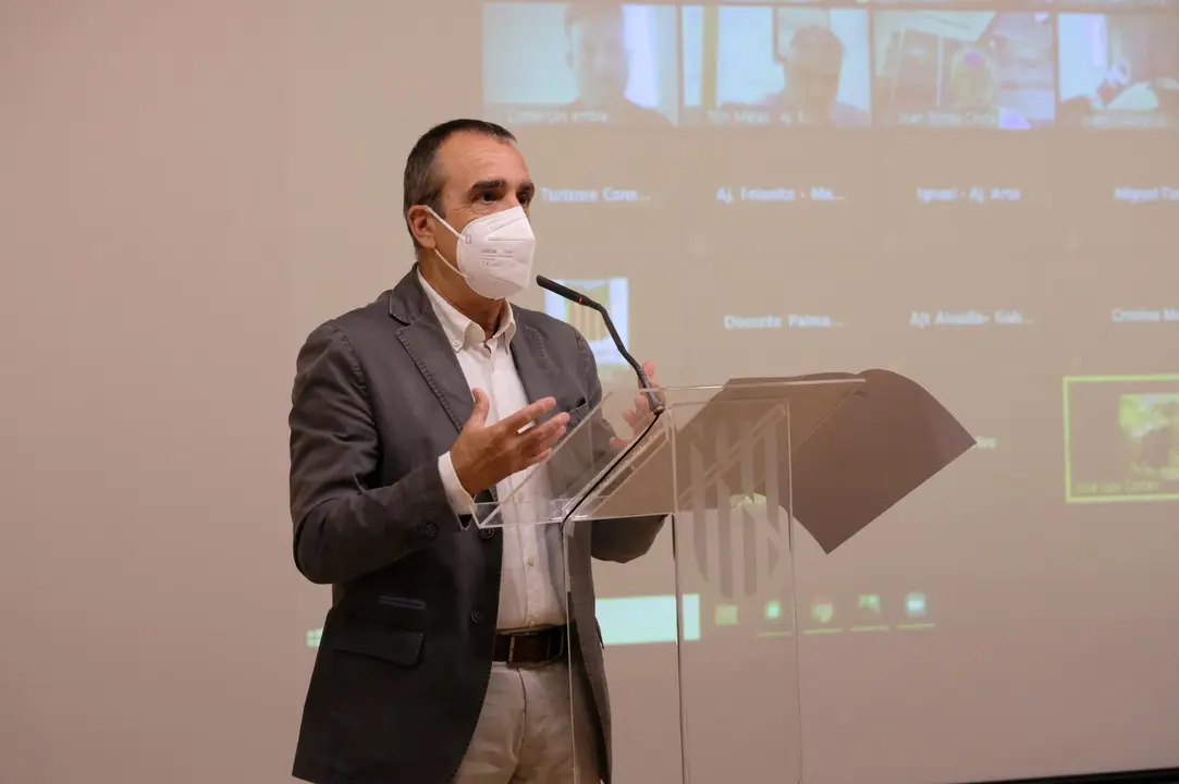 Archivo - El vicepresidente y conseller de Transici&oacute;n Energ&eacute;tica, Sectores Productivos y Memoria Democr&aacute;tica, Juan Pedro Yllanes.