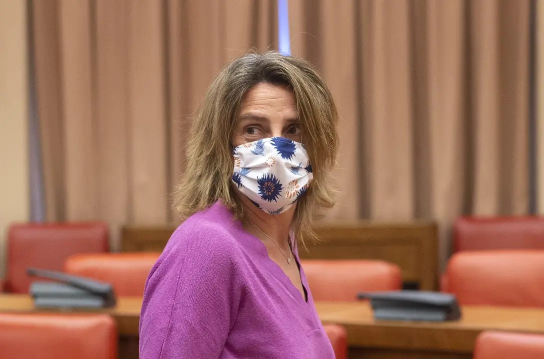 La vicepresidenta cuarta del Gobierno y ministra de Transici&oacute;n Ecol&oacute;gica y Reto Demogr&aacute;fico, Teresa Ribera