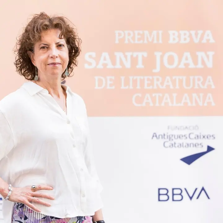 La escritora Roser Caminals