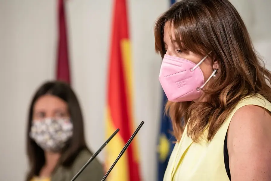 La consejerade Igualdad y portavoz, Blanca Fern&aacute;ndez,