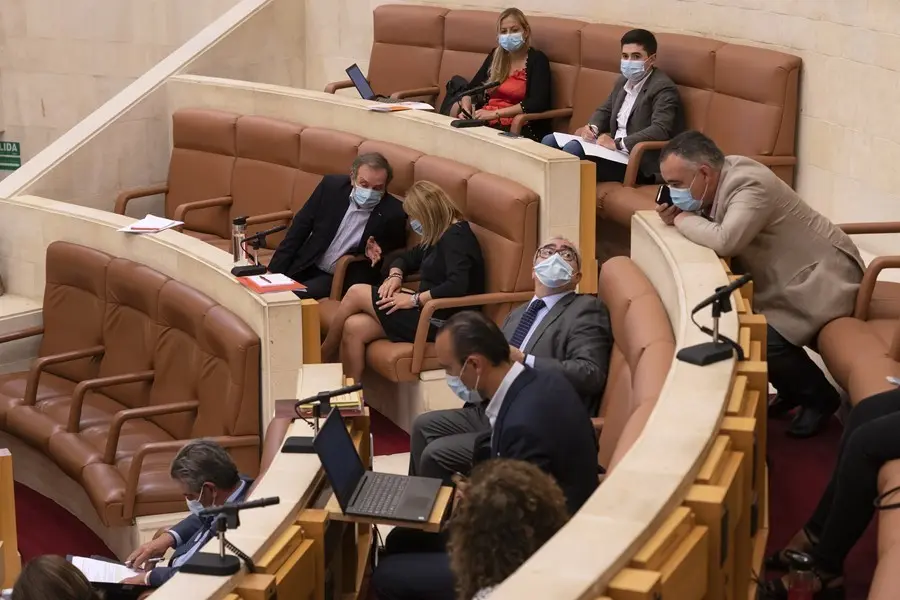 Archivo - Pleno del Parlamento