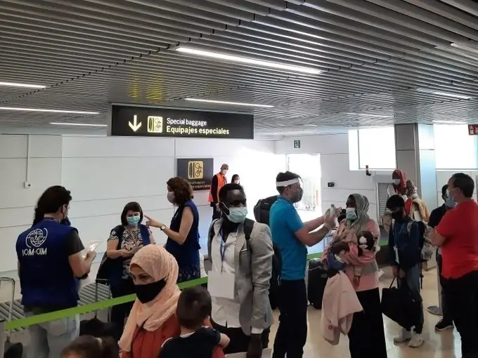 88 Refugiados Llegan Desde Am&aacute;n (Jordania) A Espa&ntilde;a