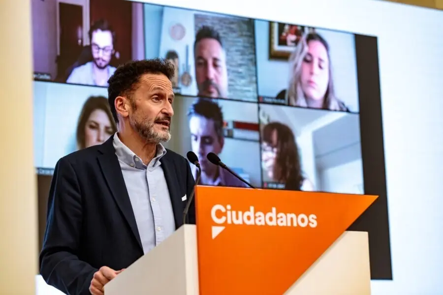 Archivo - El portavoz adjunto de Ciudadanos en el Congreso de los Diputados, Edmundo Bal.