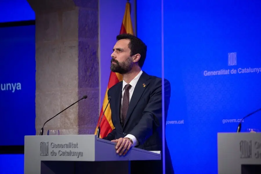 El conseller de Empresa y Trabajo de la Generalitat, Roger Torrent