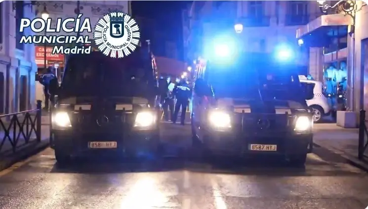 Archivo - Semana Santa "tranquila" para Polic&iacute;a Municipal de Madrid, con menos fiestas ilegales pero m&aacute;s multas por toque de queda
