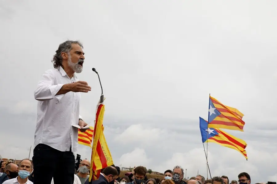 El presidente de &Ograve;mnium Cultural, Jordi Cuixart 