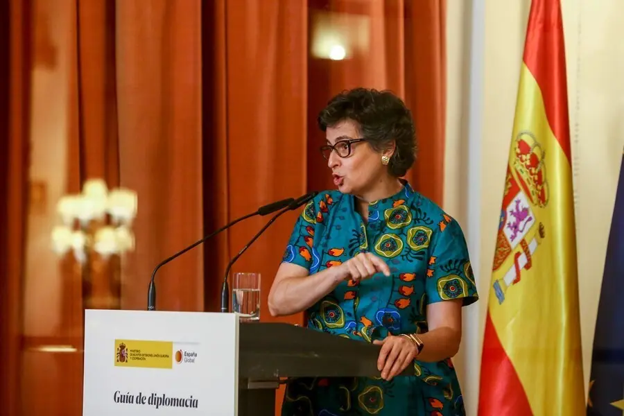 La ministra de Asuntos Exteriores, Uni&oacute;n Europea y Cooperaci&oacute;n, Arancha Gonz&aacute;lez Laya
