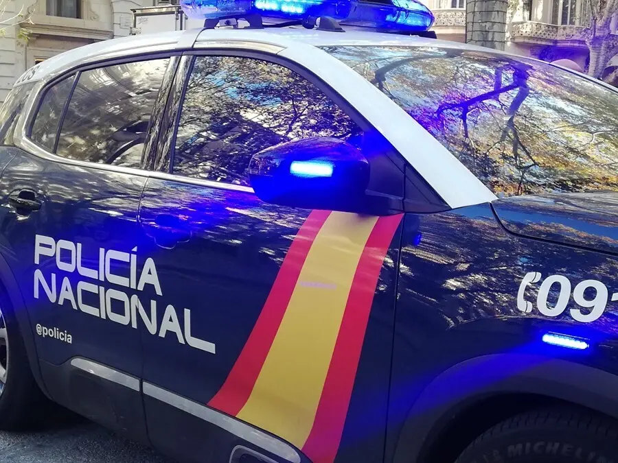 Archivo - Un coche de la Polic&iacute;a Nacional.