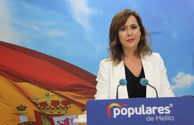 Archivo - Paz Vel&aacute;zquez, diputada del PP de Melilla, en una foto de archivo.