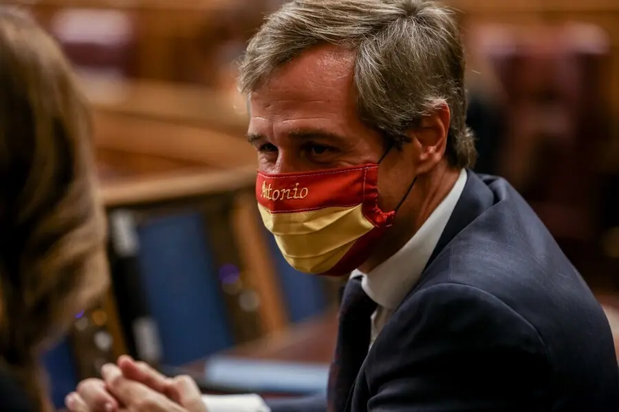 Archivo - El exalcalde de Boadilla del Monte, Antonio Gonz&aacute;lez Terol, durante una sesi&oacute;n plenaria en el Congreso de los Diputados, en Madrid (Espa&ntilde;a), a 20 de octubre de 2020. El pleno del Congreso debate hoy la necesidad extraordinaria de suspender las r