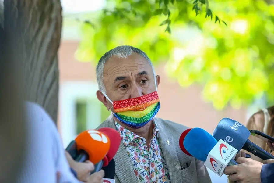 El secretario general de UGT, Pepe &Aacute;lvarez