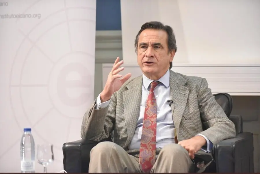 Archivo - El director general de Pol&iacute;tica Exterior y de Seguridad del Ministerio de Asuntos Exteriores, UE y Cooperaci&oacute;n, Fidel Sendagorta, en la clausura del 8&ordm; Foro Elcano sobre Terrorismo Global