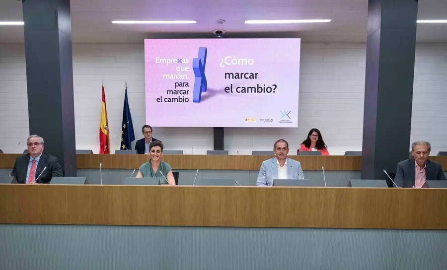 Un momento de la presentaci&oacute;n de la campa&ntilde;a 'Emprexas que marcan, para marcar al cambio'