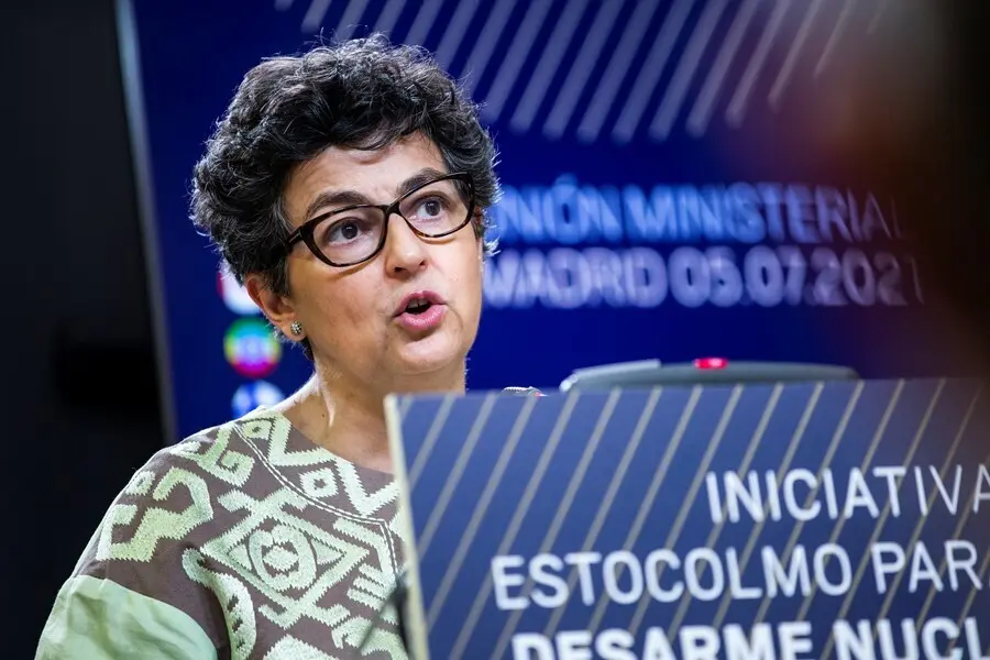La ministra de Asuntos Exteriores, UE y Cooperaci&oacute;n, Arancha Gonz&aacute;lez Laya