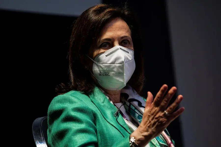La ministra de Defensa, Margarita Robles, participa en el acto de clausura del Seminario Internacional de Seguridad y Defensa organizado por la Asociaci&oacute;n de Periodistas Europeos en la Fundaci&oacute;n Diario Madrid, a 30 de junio de 2021, en Madrid (Espa&ntilde;a).