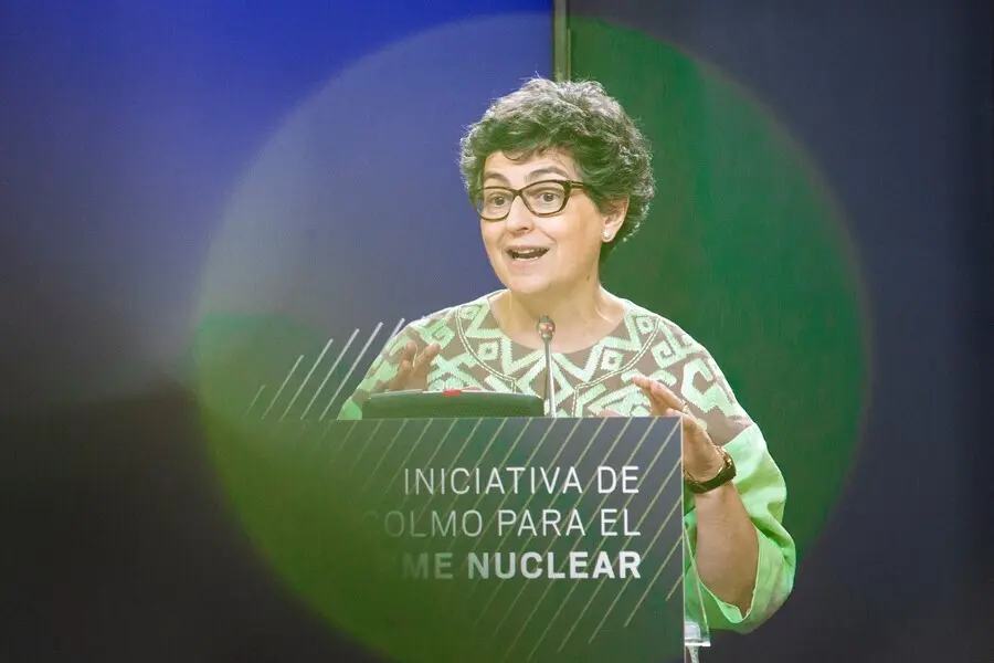 La ministra de Asuntos Exteriores, UE y Cooperaci&oacute;n, Arancha Gonz&aacute;lez Laya