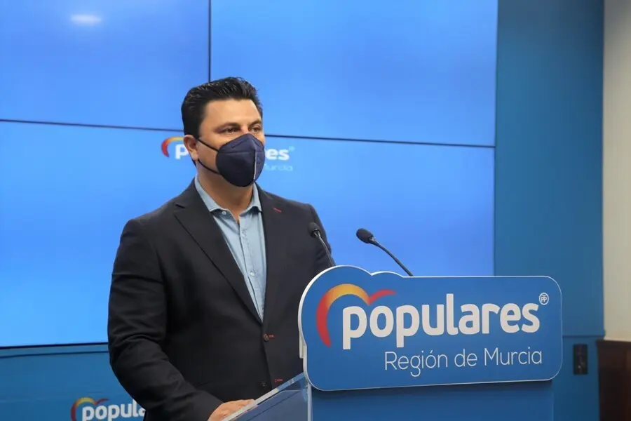 El secretario general del PP en la Regi&oacute;n de Murcia, Jos&eacute; Miguel Luengo