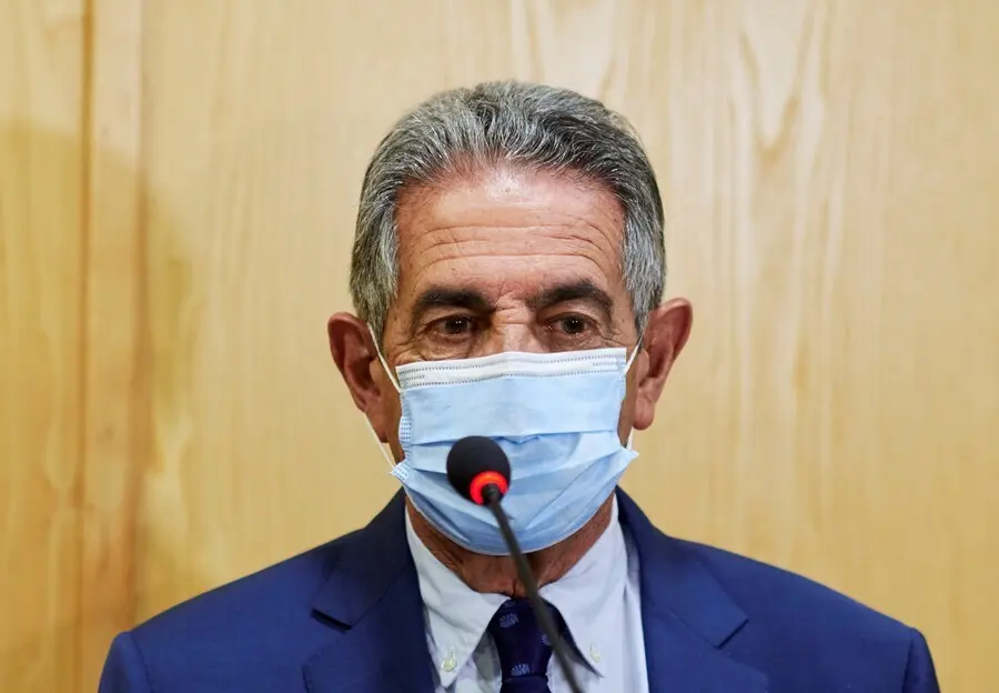 Archivo - El presidente de Cantabria, Miguel &Aacute;ngel Revilla