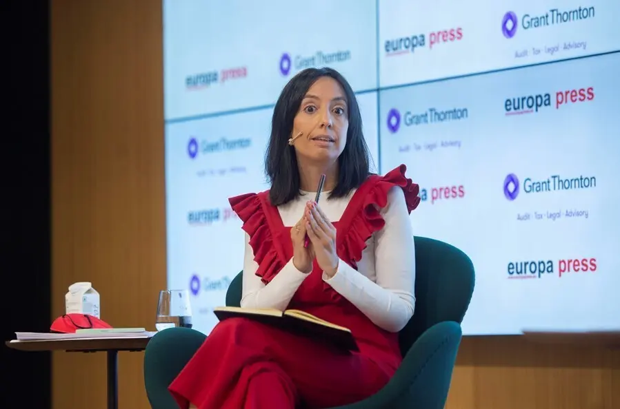 La delegada del Gobierno en la Comunidad de Madrid, Mercedes Gonz&aacute;lez, protagoniza un Desayuno Informativo de Europa Press en el Auditorio Meeting Place, a 28 de junio de 2021, en Madrid (Espa&ntilde;a).