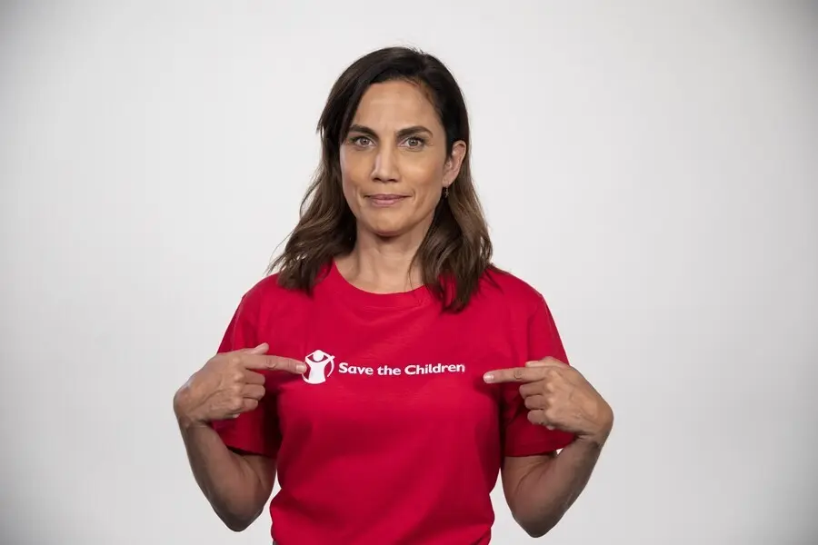 Toni Acosta Colabora En La Campa&ntilde;a De Desnutrici&oacute;n Y Cambio Clim&aacute;tico De Save The Children.