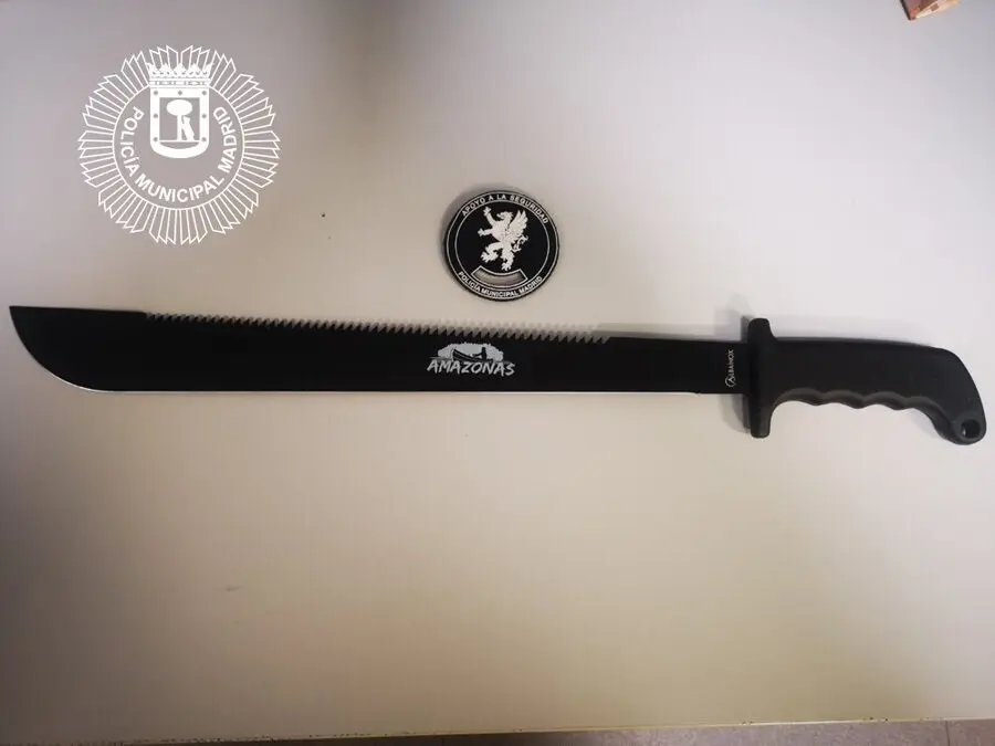 Detenido un chico de 16 a&ntilde;os con un machete de 60 cent&iacute;metros en las fiestas del Orgullo de Madrid