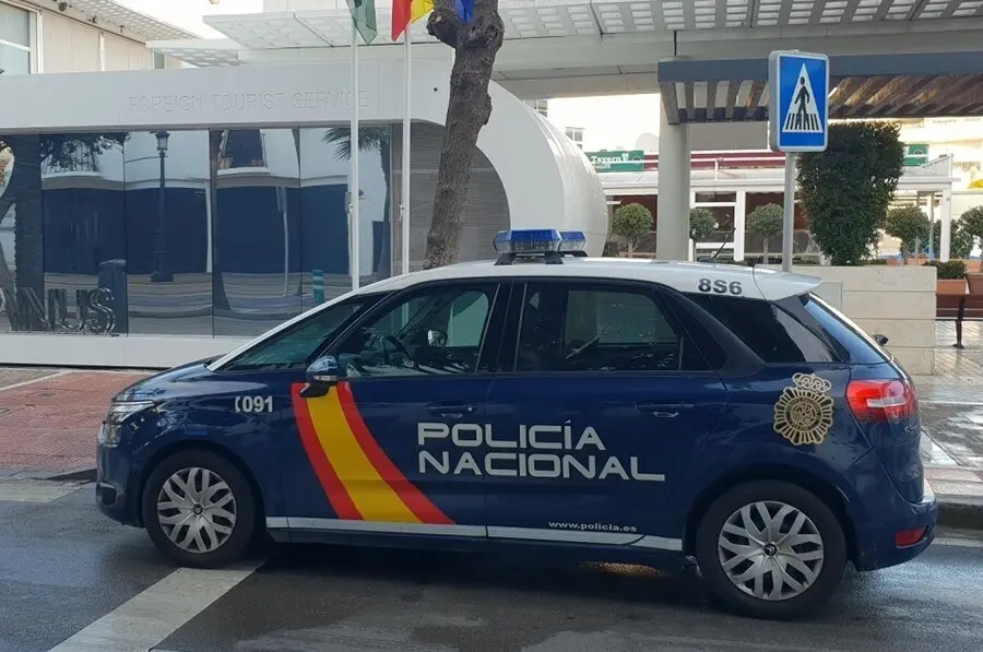 Archivo - Un coche de la Polic&iacute;a Nacional.
