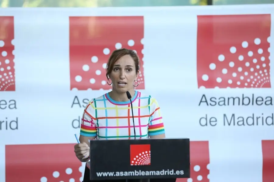 M&oacute;nica Garc&iacute;a, portavoz de M&aacute;s Madrid en la Asamblea regional